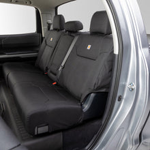 Load image into Gallery viewer, CVRGTF4127COBK-Covercraft 19-22 Ford F250 Carhartt Super Dux PrecisionFit Custom Second Row Seat Covers - Black-Seat Covers-Covercraft