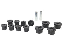Load image into Gallery viewer, Whiteline-Whiteline 1986-1995 Suzuki Samurai Front Leaf Spring Eye And Shackle Bushings