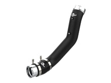 Load image into Gallery viewer, aFe aFe 20-23 GM Diesel Trucks V8 6.6L L5P BladeRunner 3.5in Aluminum Cold Charge Pipe - Black