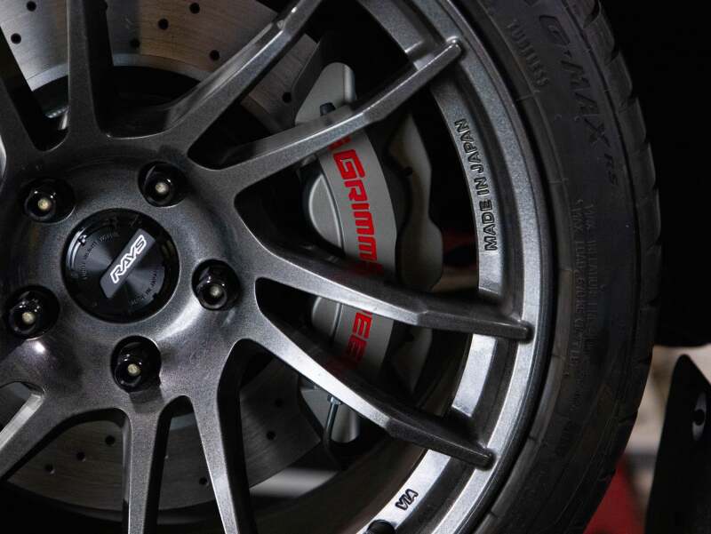 GrimmSpeed GRM.1171.1.GRY 4-Piston Front Brake Caliper Kit - 2013-2025 BRZ, FR-S, 86, and GR86 - image 3