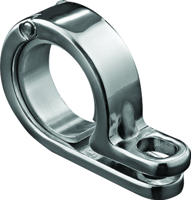 KUR4019-Kuryakyn P-Clamp 1-3/8in-1-1/2in P-Clamp Chrome-Handlebars-Kuryakyn