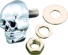 Load image into Gallery viewer, BKC491374-Bikers Choice Chrome Skull Kromets 5/8 Long 1/4-20 Stud Ea-Hardware Kits - Other-Bikers Choice