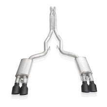 Load image into Gallery viewer, SSWGT500CBXFCLB-Stainless Works 2020 Ford GT500 Legend Catback X-Pipe Exhaust Factory Connect - Black Tips-Catback-Stainless Works