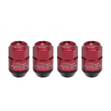 Load image into Gallery viewer, PJKWCL3513R-Project Kics Leggdura Racing Shell Type Lug Nut 35Mm Closed-End Look 16 Pcs + 4 Locks 12X1.25 Red-Lug Nuts-Project Kics