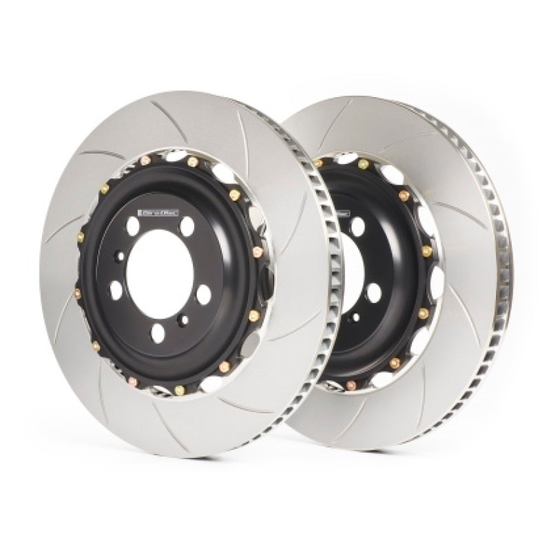 GIRA1-012-GiroDisc 01-06 BMW M3 (E46 w/345mm Front Rotor) Slotted Front Rotors-Brake Rotors - Slotted-GiroDisc