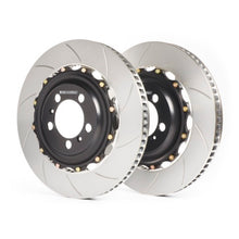Load image into Gallery viewer, GIRA1-012-GiroDisc 01-06 BMW M3 (E46 w/345mm Front Rotor) Slotted Front Rotors-Brake Rotors - Slotted-GiroDisc