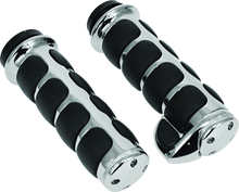 Load image into Gallery viewer, KUR6228-Kuryakyn Premium ISO Grips With Throttle Boss Throttle-By-Wire Chrome-Grips-Kuryakyn