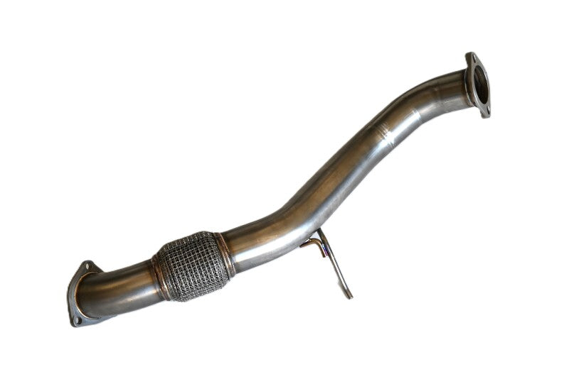 INVHS22CTRFGM3SBL-Invidia 22+ HONDA CIVIC TYPE-R FL5 R400 SINGLE LAYER BLACK TIP CAT-BACK (NON POLISH PIPE)-Catback-Invidia
