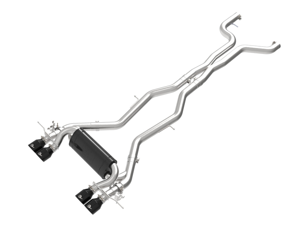 aFe aFe 23-25 BMW M2 L6-3.0L (G87) MACH Force-Xp Cat-Back Exhaust w/ Black Tip