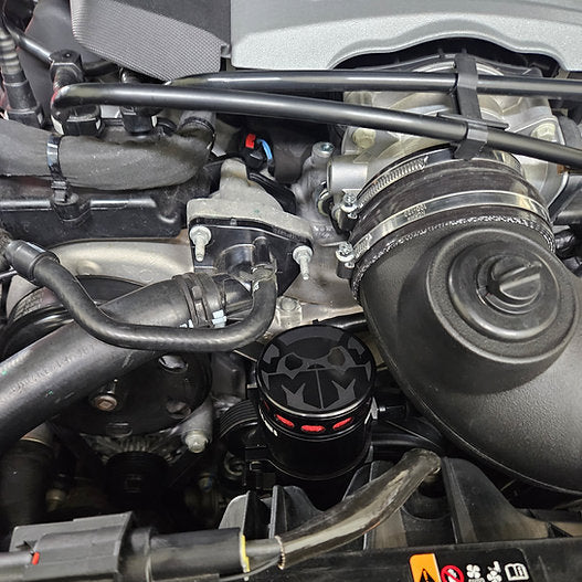 Valley plate to manifold connection on LT1 engine