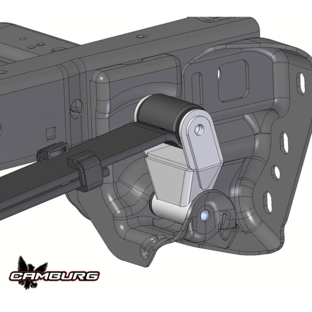 Camburg 10-14 Ford Raptor /04-14 F-150 MIG Shackles (stock length) - Camburg CMBCAM-120017