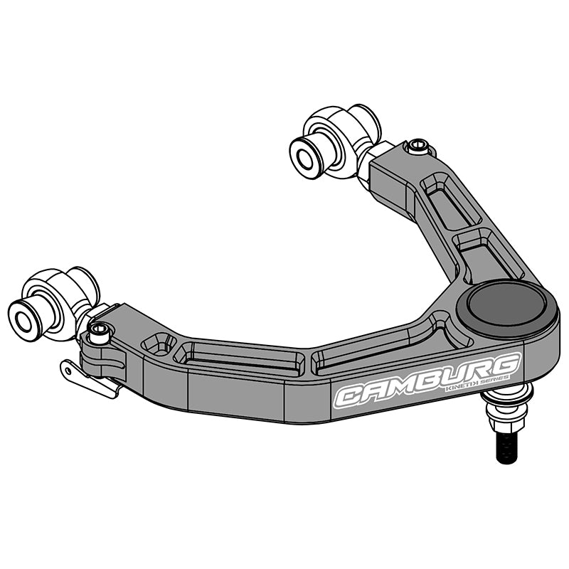 Camburg Ford Raptor 17-23 KINETIK V2 Performance Billet Uniball Upper Arms (Red) - Camburg CMBCAM-110233-RED