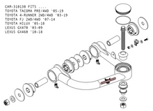 Load image into Gallery viewer, Camburg Engineering Suspension Control Arm Kit CAM-310130 - Camburg CMBCAM-310130