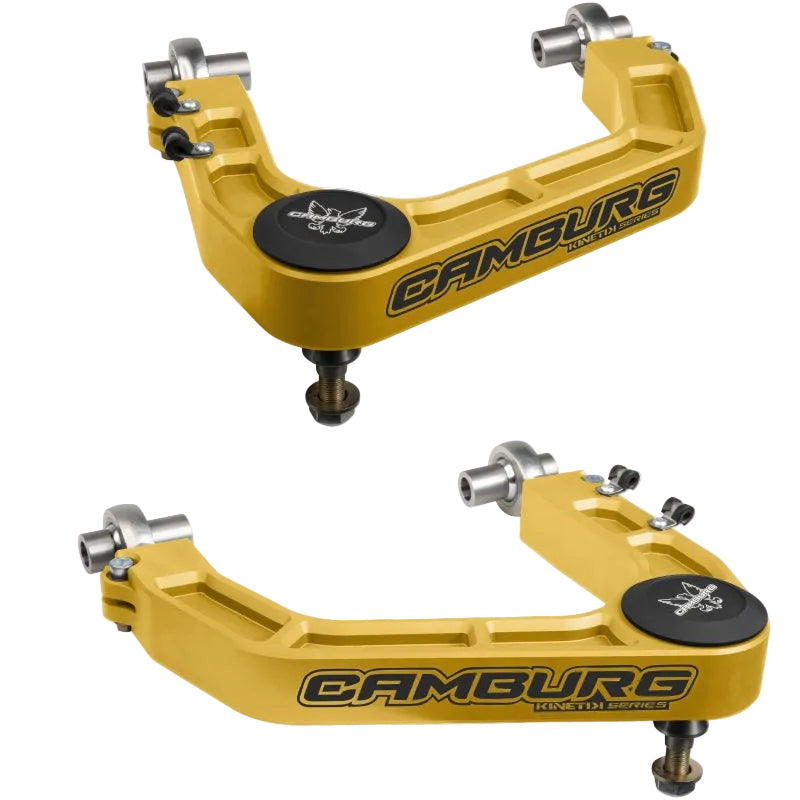 Camburg Toyota Tacoma 05-23 / 4-Runner 03-23 / FJ 07-14 KINETIK V2 Billet Uniball Upper Arms (Gol - Camburg CMBCAM-310184-GLD