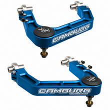 Load image into Gallery viewer, Camburg KINETIK V2 blue billet upper control arms for Toyota and Lexus lifted suspension