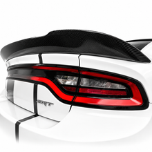 Load image into Gallery viewer, Carbon fiber ducktail spoiler for Dodge Charger Hellcat, Scat Pack, R/T, GT, and SXT