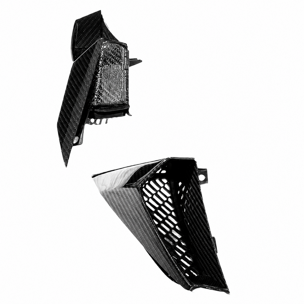 Black Ops Auto Works Lamborghini Huracan EVO Carbon Fiber Upper Window Intake Vent