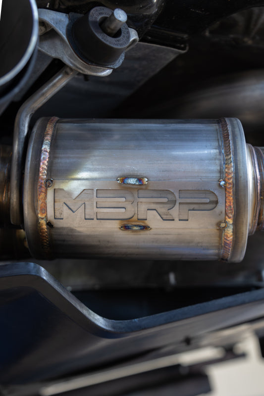 MBRPS70413CF-MBRP 20-24 Chevrolet Corvette C8 3in Active Cat Back Quad Split Rear Exit Exhaust w/ AFM Sims-Catback-MBRP