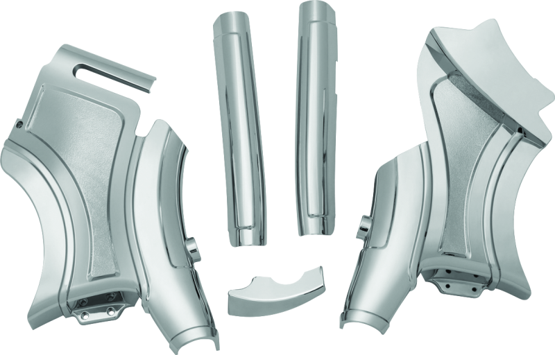 KUR5195-Kuryakyn Neck Cover Chrome-Exterior Trim-Kuryakyn