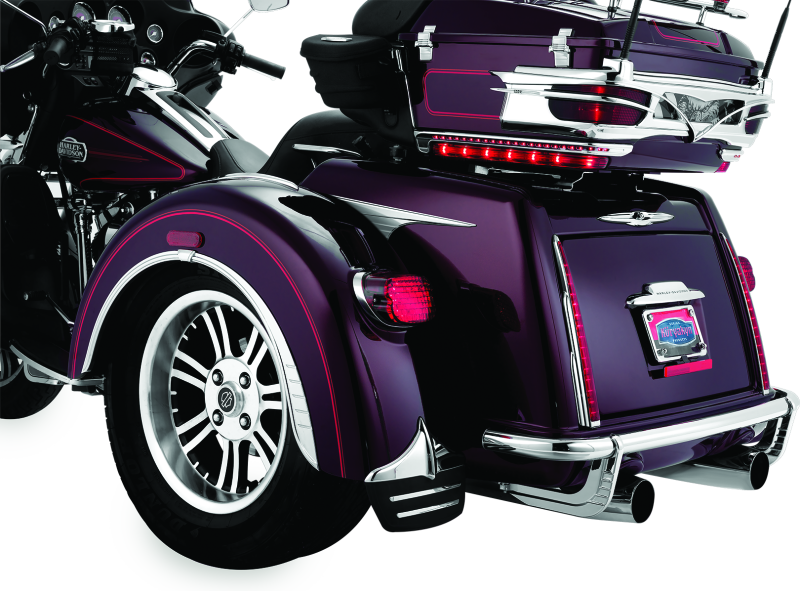 KUR7274-Kuryakyn Side Body Accents For Trikes Chrome-Exterior Trim-Kuryakyn