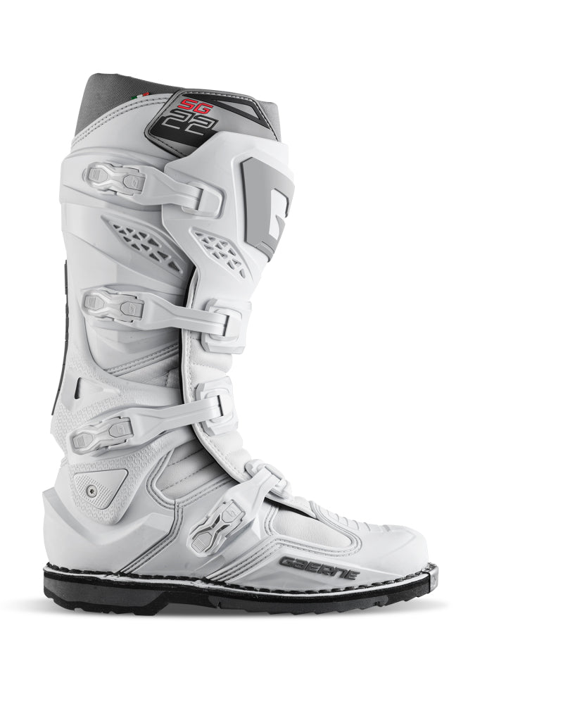 GAR2262-004-9-Gaerne SG22 Boot White Size - 9-Motorcycle Boots-Gaerne