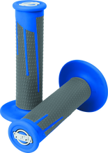 Load image into Gallery viewer, PTR021688-ProTaper Full Diamond Clamp-On Grips - Blue/Dark Gray-Grips-ProTaper