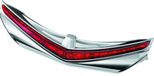 Load image into Gallery viewer, KUR3236-Kuryakyn L.E.D. Rear Fender Tip 12-17 GL1800 Chrome Red Lens-Light Bars &amp; Cubes-Kuryakyn