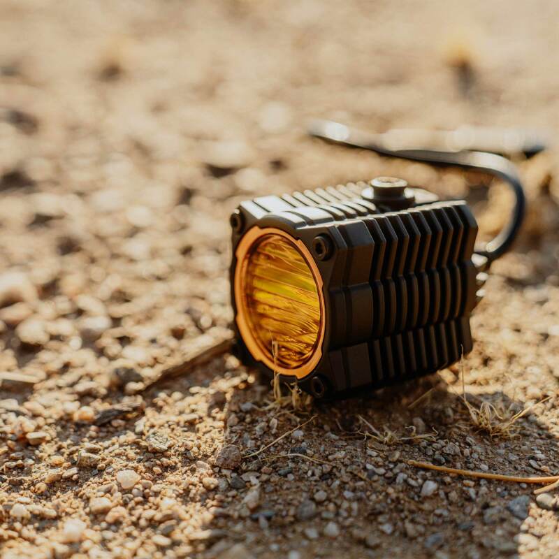 KCL4265-KC HiLiTES FLEX ERA 1 Performance Yellow Spread Beam Lens-Light Accessories and Wiring-KC HiLiTES