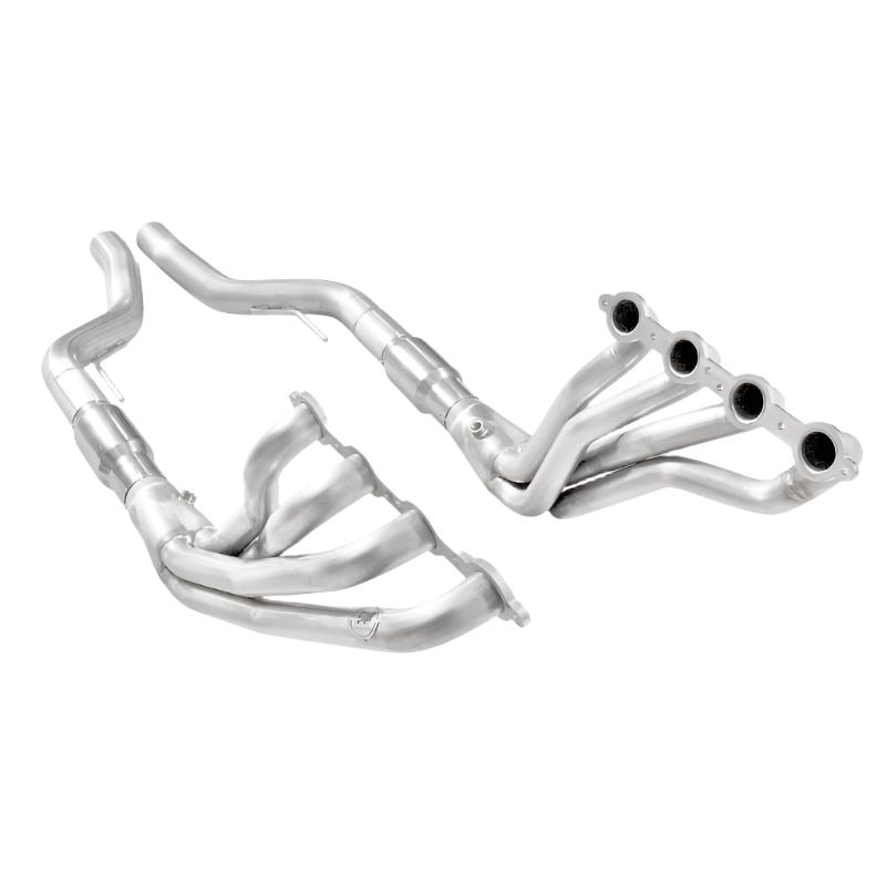 SSWSS14HCATSW-Stainless Works 2014-16 Chevy SS 6.2L Headers 1-7/8in Primaries 3in X-Pipe High-Flow Cats-Headers & Manifolds-Stainless Works