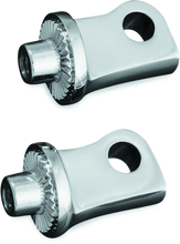 Load image into Gallery viewer, KUR8884-Kuryakyn Splined Peg Adapter Chrome-Footpegs-Kuryakyn