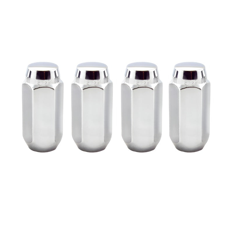MCG64014-McGard Hex Lug Nut (Cone Seat) M14X1.5 / 22mm Hex / 1.945in. Length (4-Pack) - Chrome-Lug Nuts-McGard