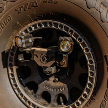 Load image into Gallery viewer, KCL7478-KC HiLiTES 2018+ Jeep Wrangler JL / 2021+ Ford Bronco Raptor Spare Tire Carrier Light Mount-Light Mounts-KC HiLiTES