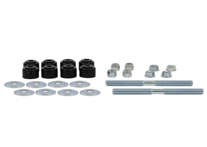 Whiteline-Whiteline Plus Universal Sway Bar Link Threaded Rod w/ Poly Bushes 140mm