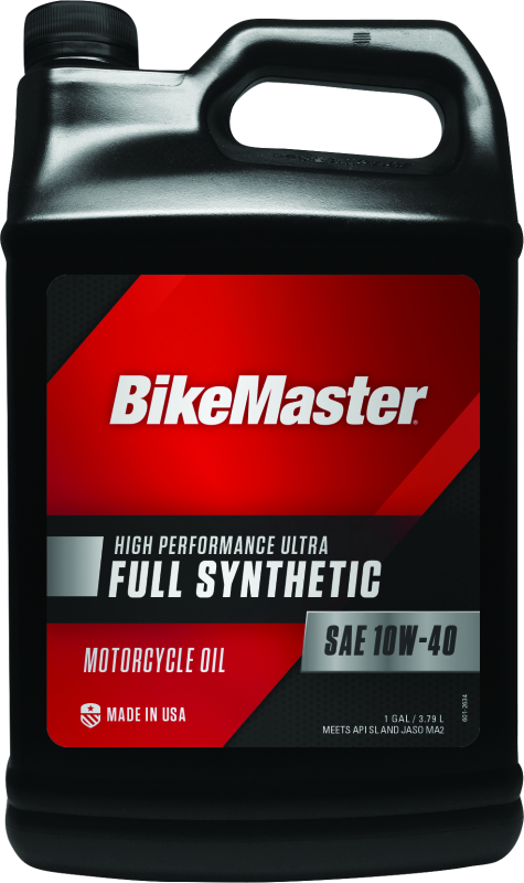 BKM532323-BikeMaster 10W40 Full Synthetic Oil - Gallon-Motor Oils-Bike Master