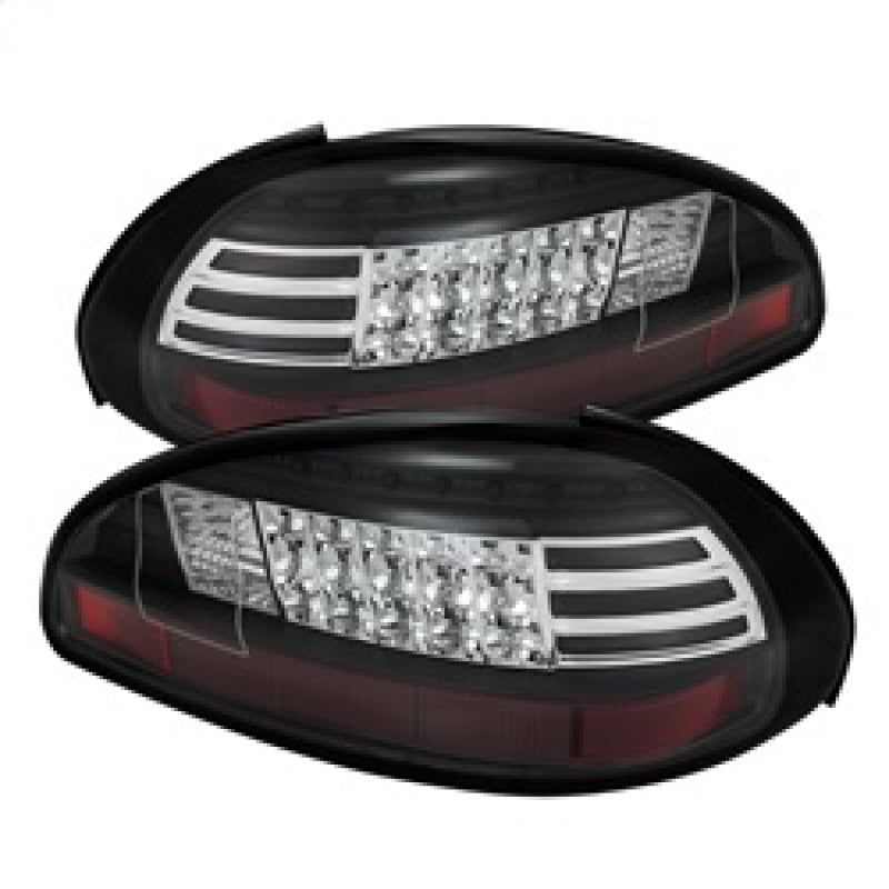 SPY5007148-Spyder Pontiac Grand Prix 97-03 LED Tail Lights Black ALT-YD-PGP97-LED-BK-Tail Lights-SPYDER