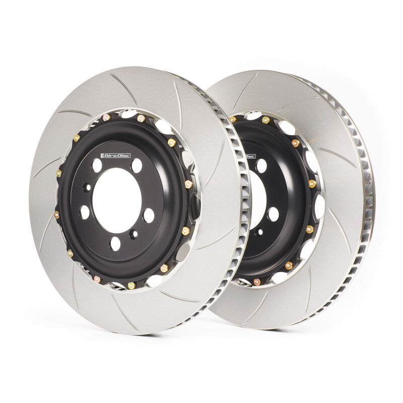 GIRA2-318-GiroDisc 2021+ Cadillac CT4-V Blackwing Slotted Rear Rotors-Brake Rotors - Slotted-GiroDisc