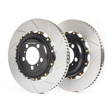 Load image into Gallery viewer, GIRA2-318-GiroDisc 2021+ Cadillac CT4-V Blackwing Slotted Rear Rotors-Brake Rotors - Slotted-GiroDisc