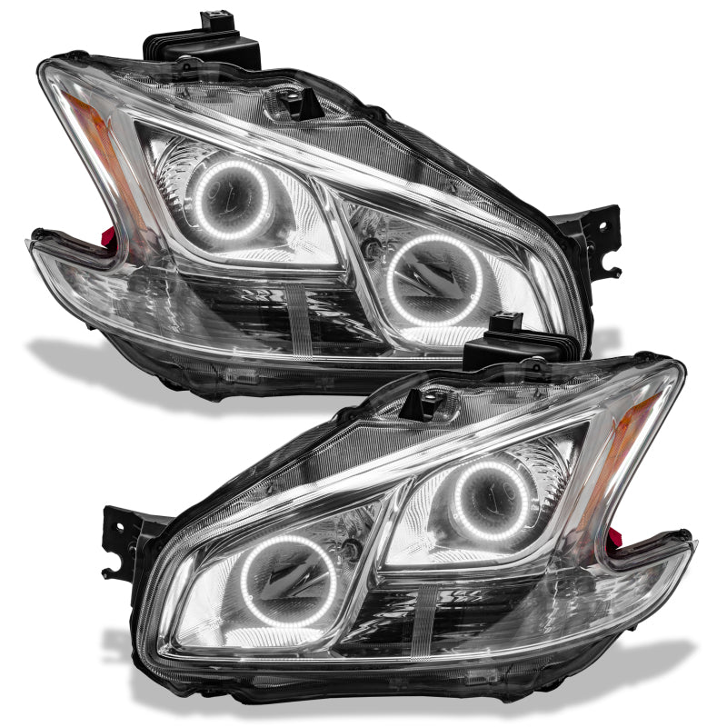 Oracle 09-13 Nissan Maxima SMD HL (Non-HID)-Chrome - White-Headlights-ORACLE Lighting