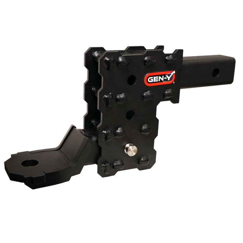 GENGH-2613XP-Gen-Y Phantom-X 2in Solid Shank 4.5in Drop 1K TW 10K Hitch w/GH-103705 Platinum Ball Mount-Hitch Receivers-GEN-Y Hitch