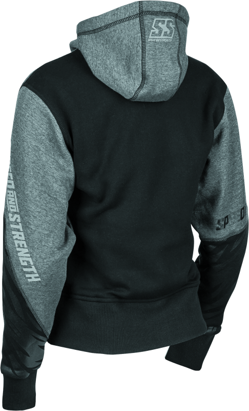 SAS884440-Speed and Strength Cat Outa Hell Hoody Grey/Black Womens - XS-Sweatshirts-Speed and Strength