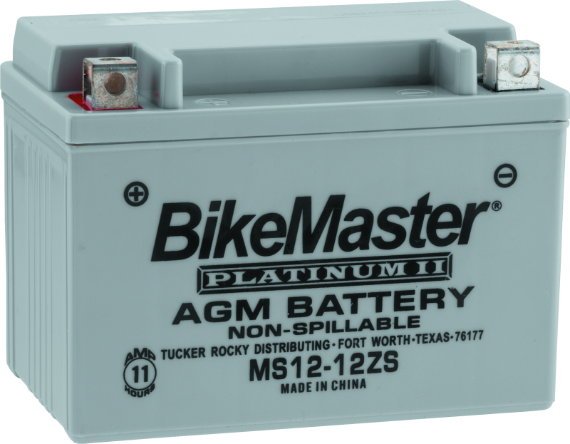 BKM780709-BikeMaster AGM Battery - MS12-12ZS-Batteries-Bike Master