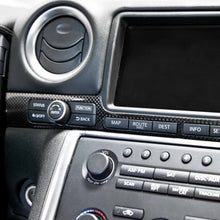 Load image into Gallery viewer, SEICFI0910NSGTR-D-Seibon 09-14 Nissan GTR Carbon Fiber Interior Center Control Trim (6 pcs)-Dash &amp; Interior Trim-Seibon