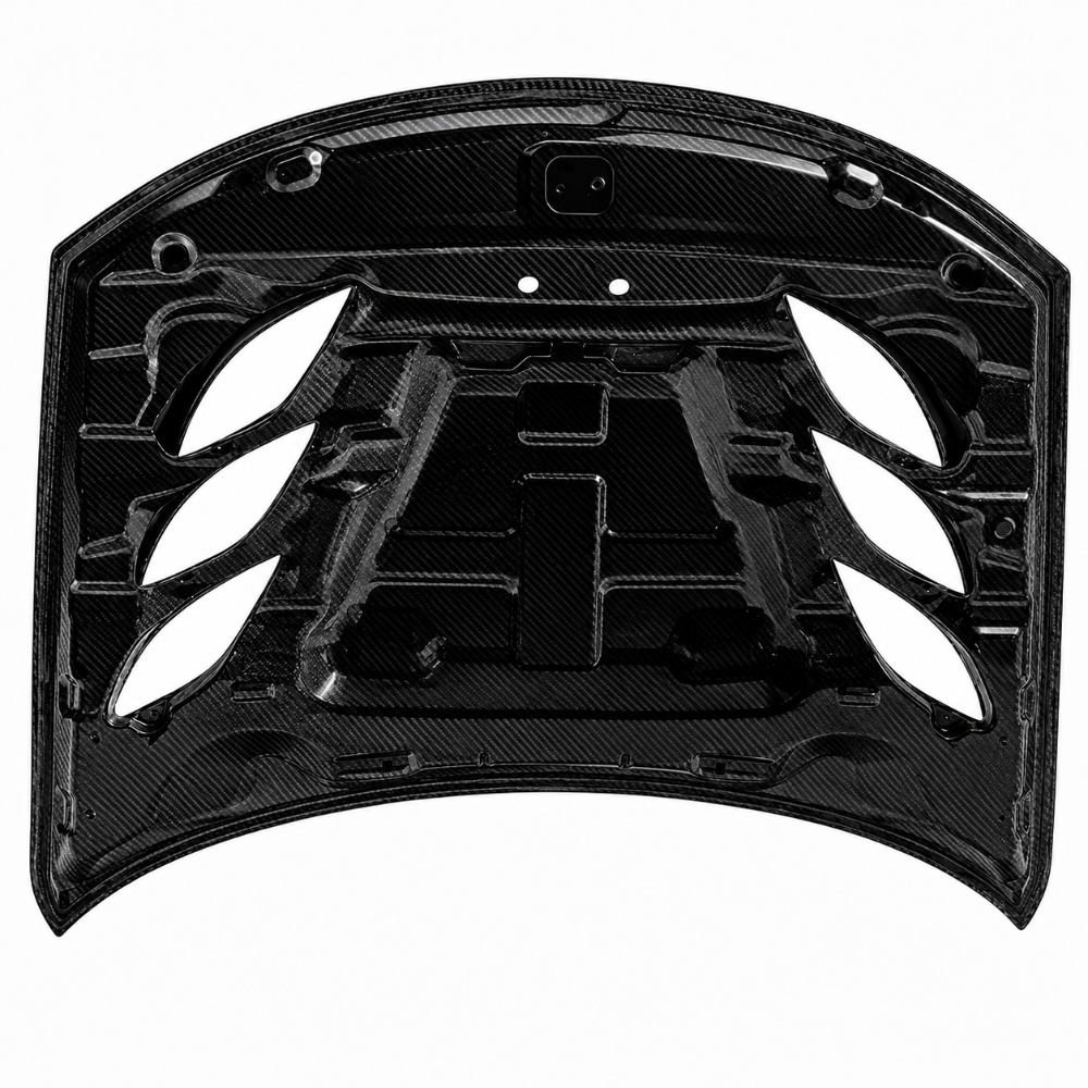 Widebody Dodge Charger carbon fiber Sniper 3.0 hood by Black Ops
