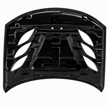 Load image into Gallery viewer, Widebody Dodge Charger carbon fiber Sniper 3.0 hood by Black Ops