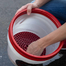 Load image into Gallery viewer, Chemical Guys Cyclone Dirt Trap Car Wash Bucket Insert - Red - Chemical Guys DIRTTRAP02