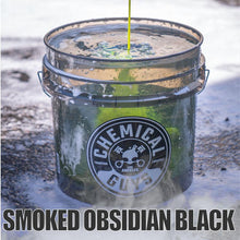 Load image into Gallery viewer, Chemical Guys Heavy Duty Detailing Bucket Smoked Black (4.5 Gal) - Black Ops Auto Works