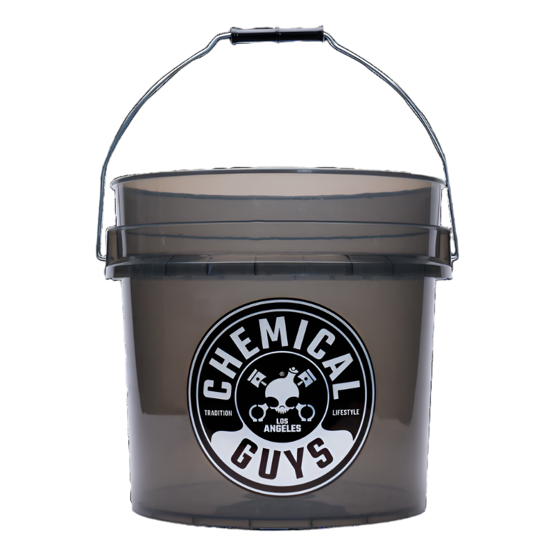 Chemical Guys Heavy Duty Detailing Bucket Smoked Black (4.5 Gal) - Black Ops Auto Works
