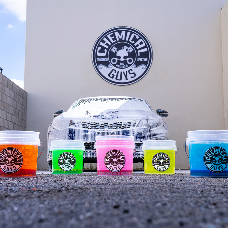 Chemical Guys Heavy Duty Ultra Clear Detailing Bucket - Black Ops Auto Works