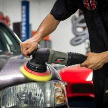 Load image into Gallery viewer, Chemical Guys Hex-Logic Quantum Heavy Cutting Pad - Yellow - 5.5in - Black Ops Auto Works