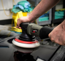 Load image into Gallery viewer, Chemical Guys Hex-Logic Quantum Light-Medium Polishing Pad - White - 5.5in - Black Ops Auto Works